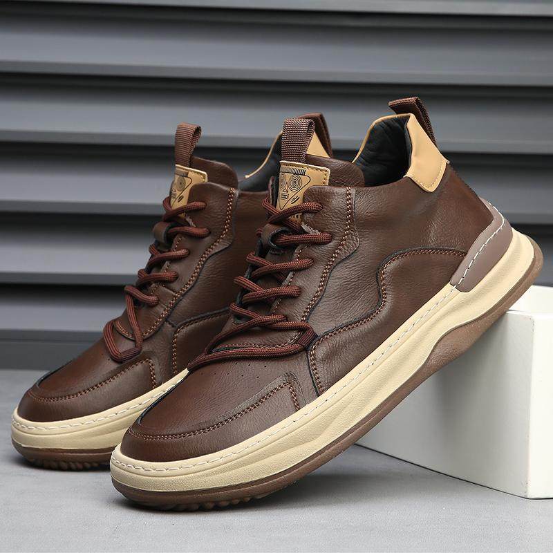 Leren sneakers Alberti