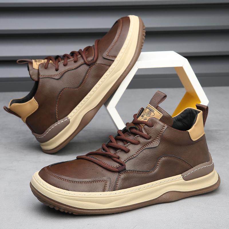 Leren sneakers Alberti