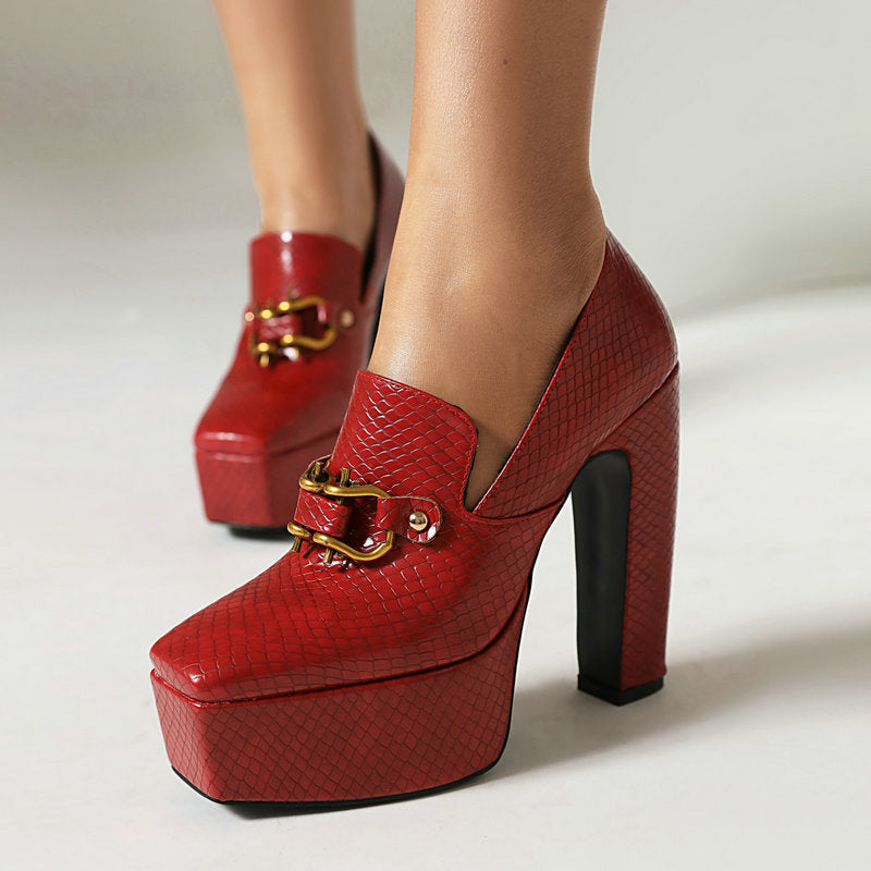 Plateauschoenen met hak Alessia