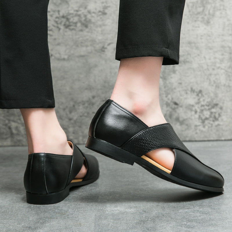 Leren loafers Oscar