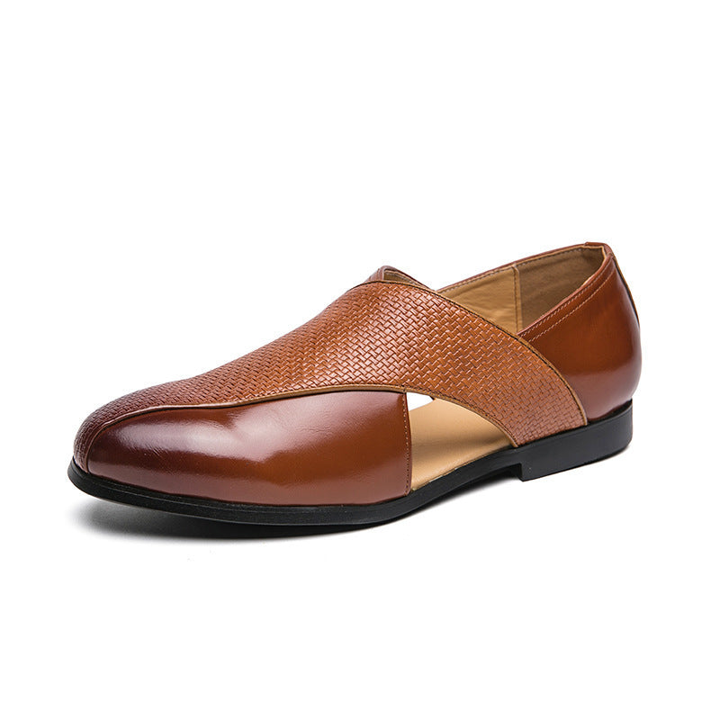 Leren loafers Oscar