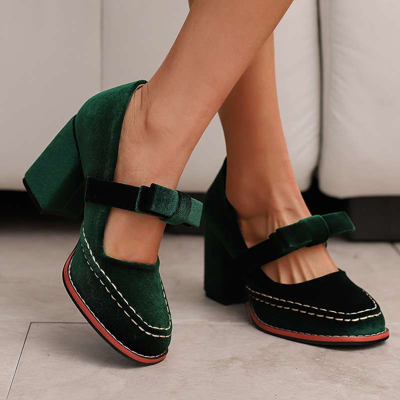 Fluwelen loafers Marlowe