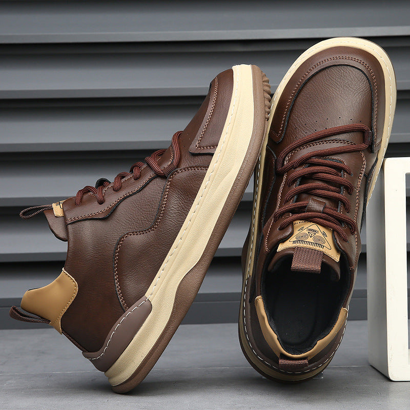 Leren sneakers Alberti