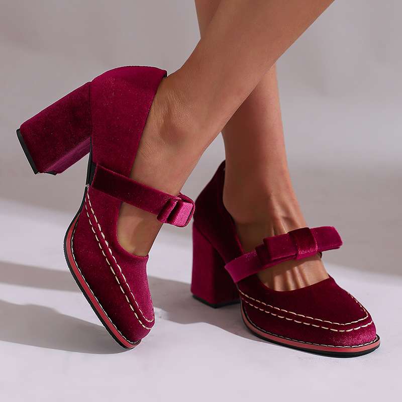 Fluwelen loafers Marlowe