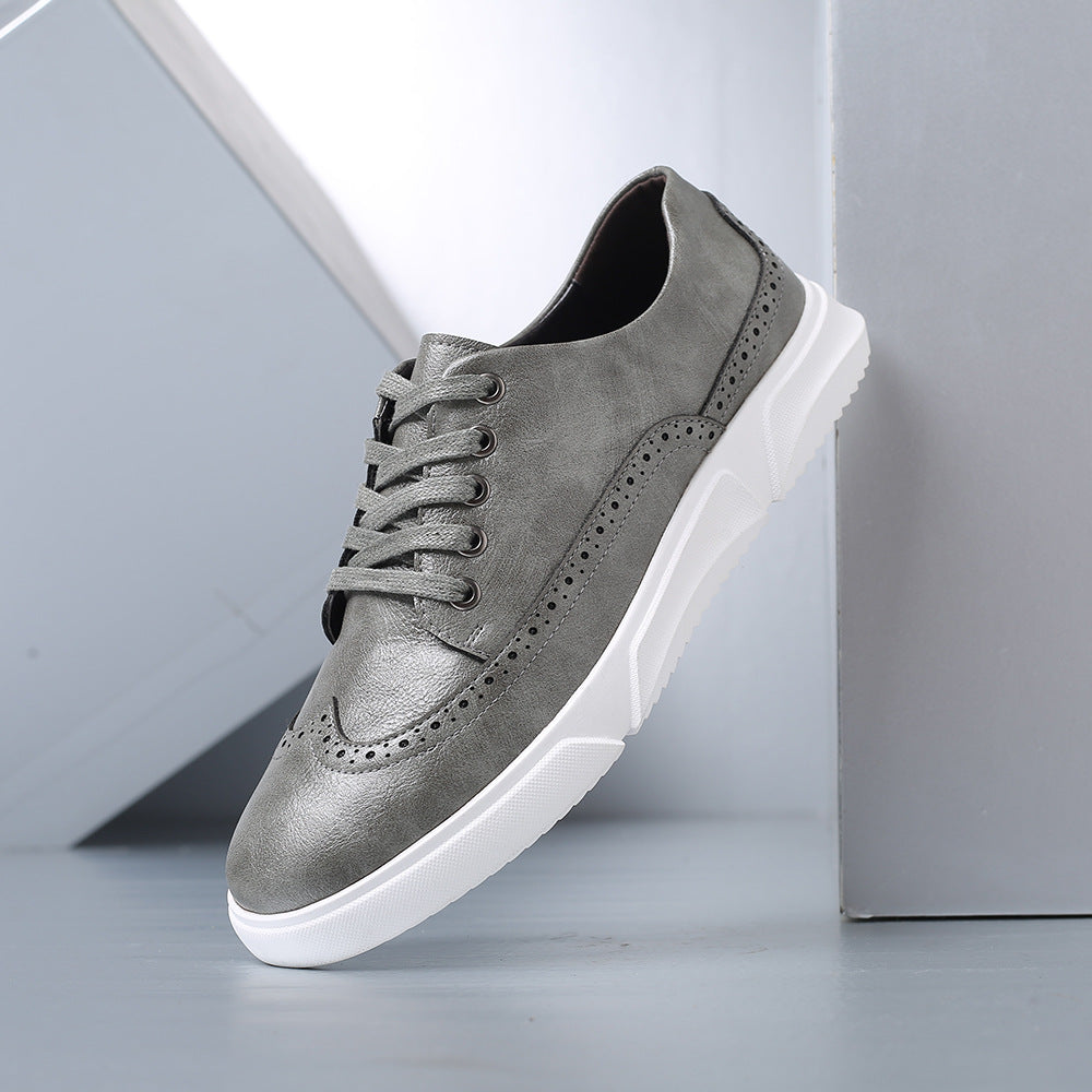 Leren sneakers Hutton Heritage