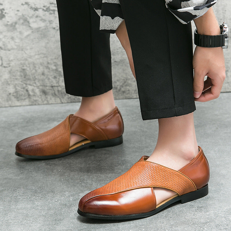 Leren loafers Oscar