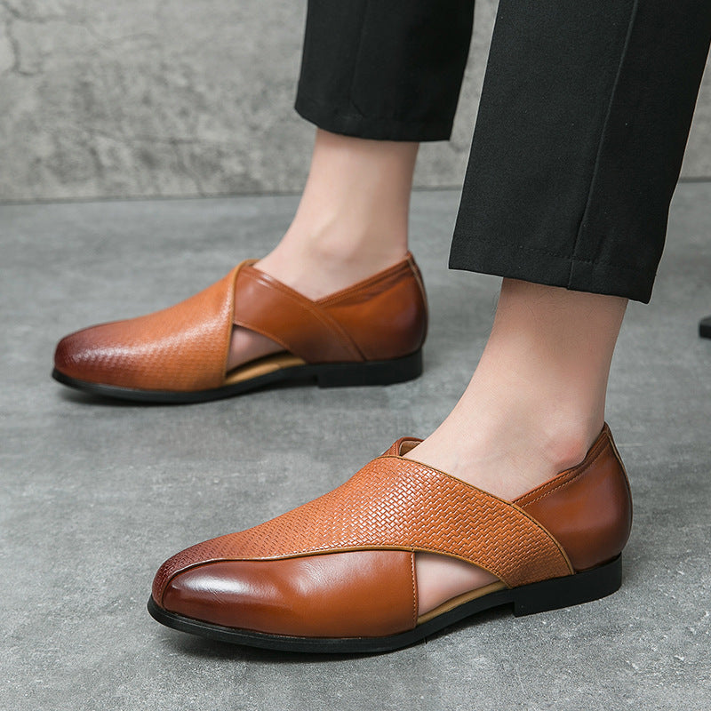 Leren loafers Oscar