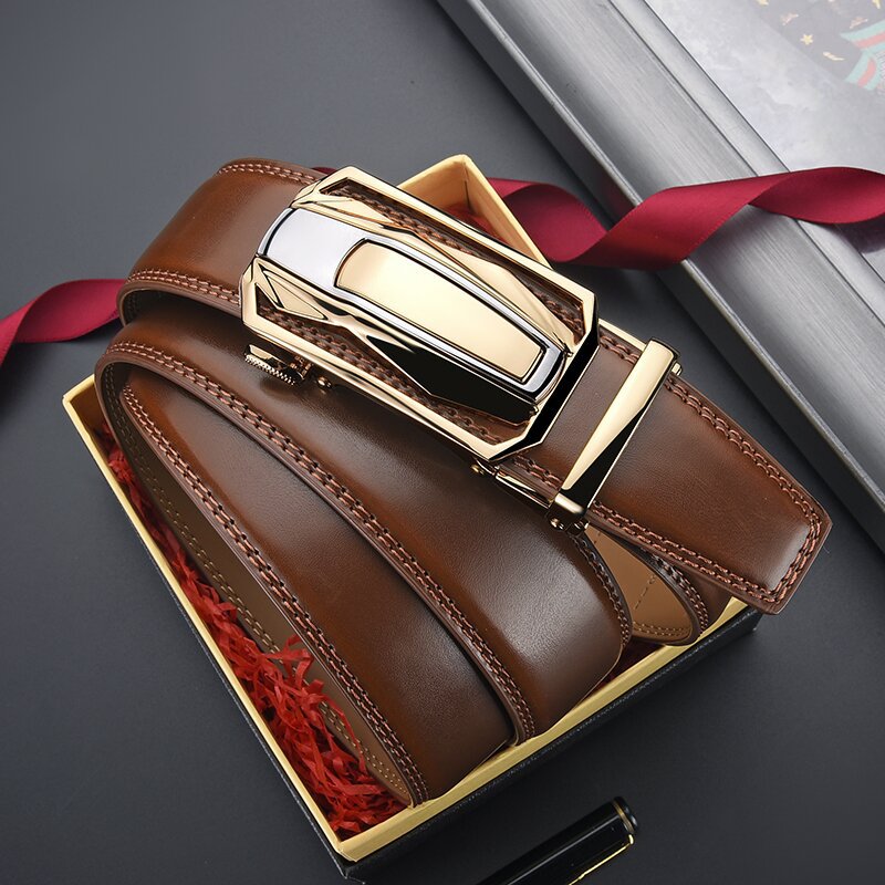 Leren riem Lawson