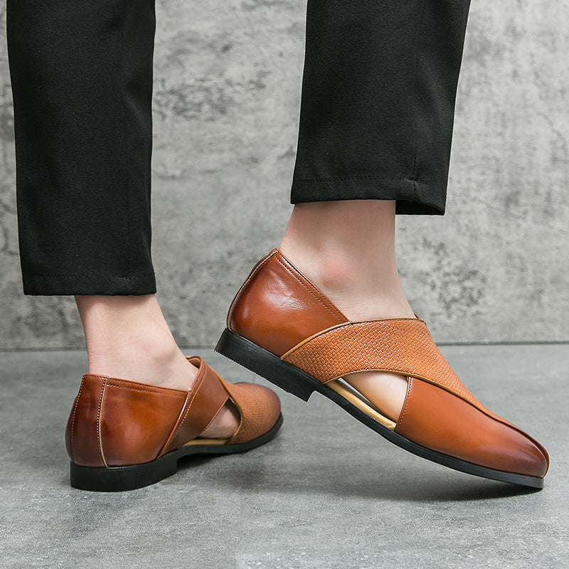Leren loafers Oscar