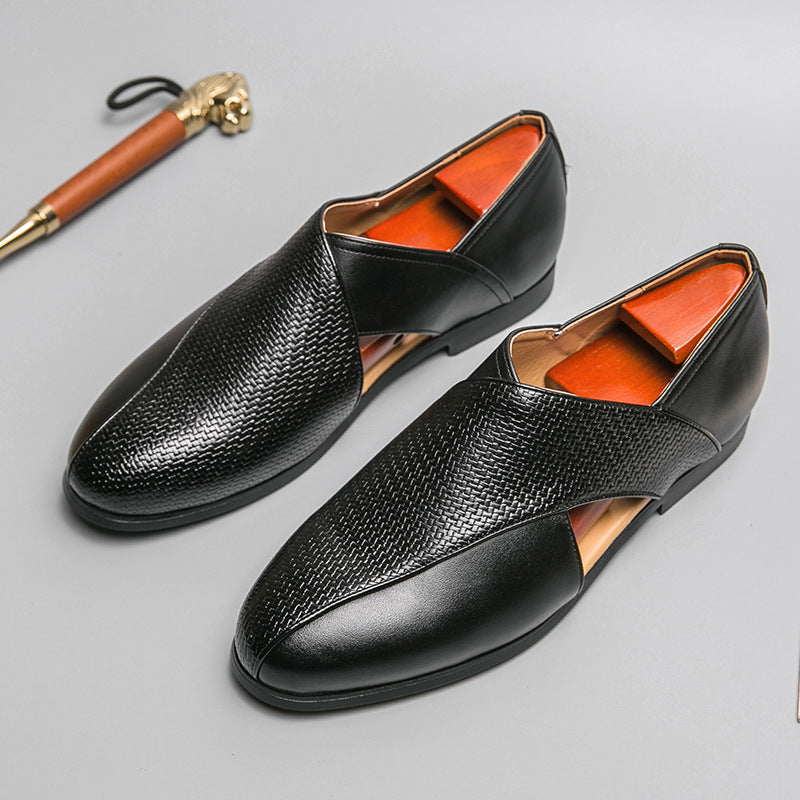 Leren loafers Oscar