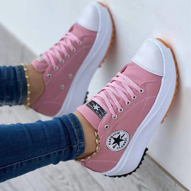 Sneakers met plateauzool Stella Star