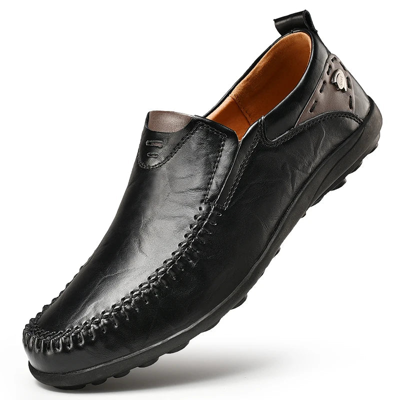 Leren loafers Langley