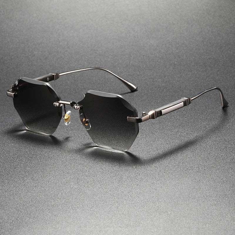 Zonnebril Dorian Rimless