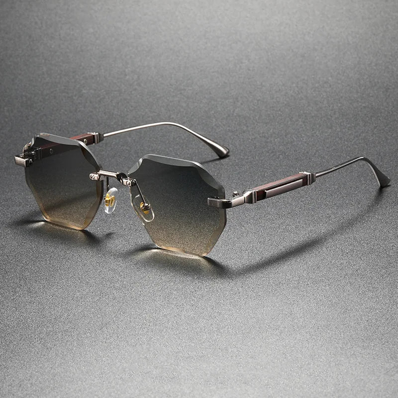 Zonnebril Dorian Rimless