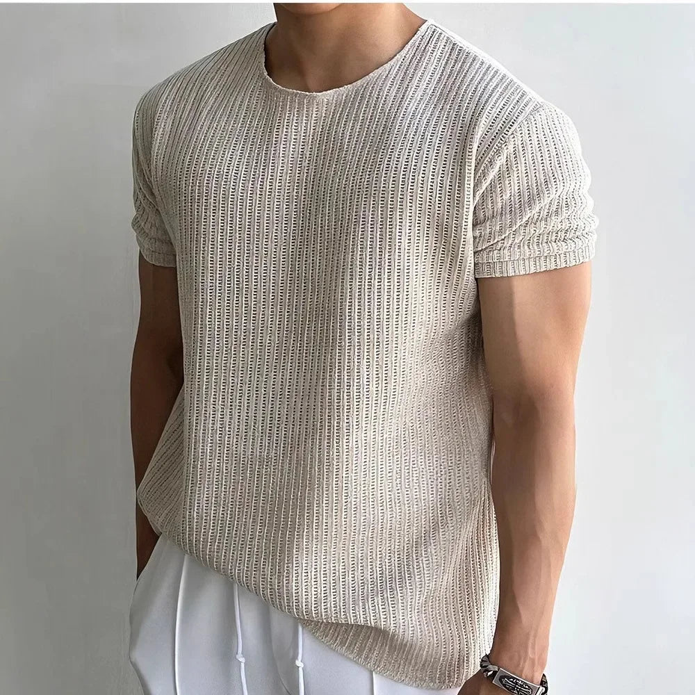 Gebreid T-shirt Calo