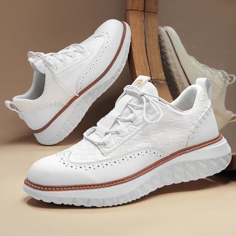 Leren sneakers Drake Burnished
