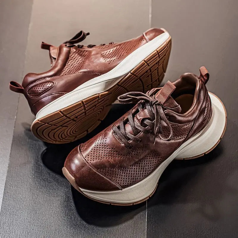 Leren sneakers Alverton