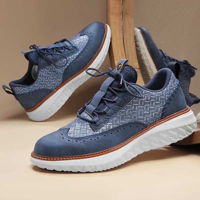 Leren sneakers Drake Burnished
