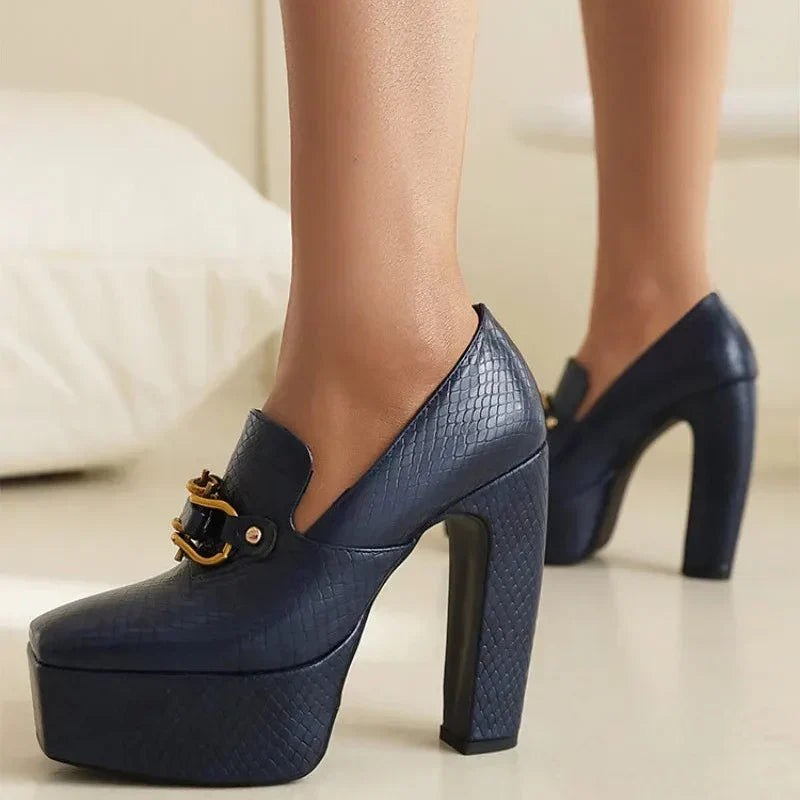 Plateauschoenen met hak Alessia