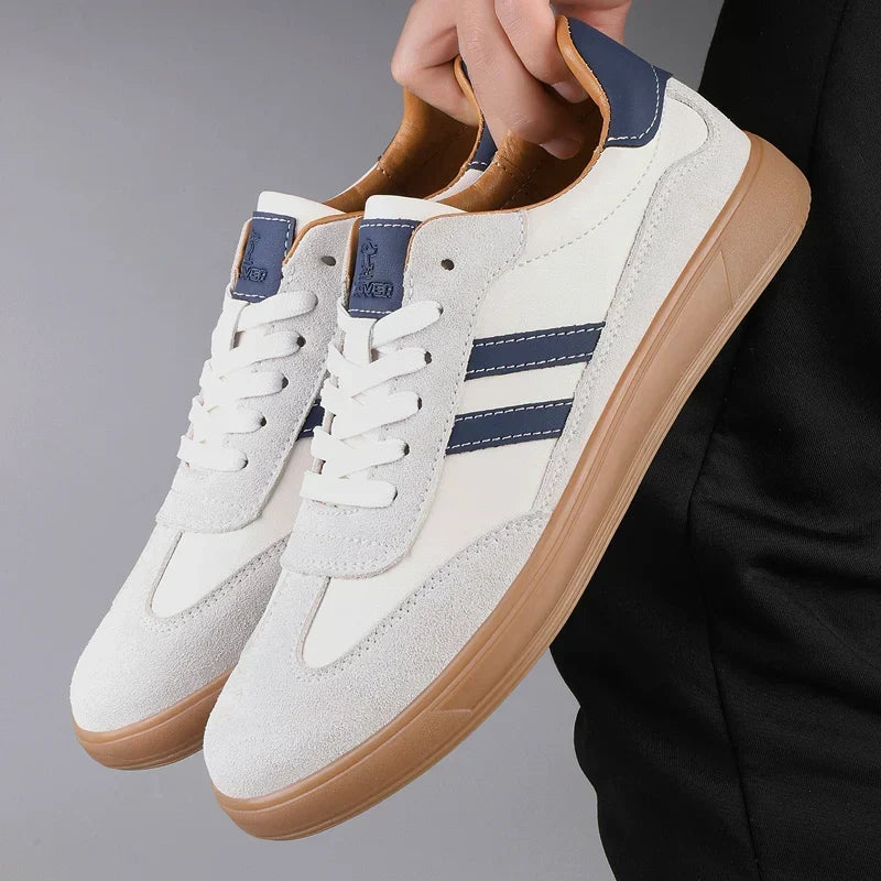Suède henley-shirt