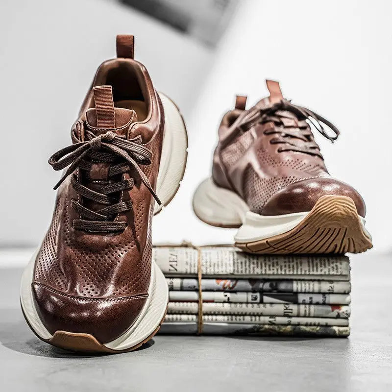Leren sneakers Alverton