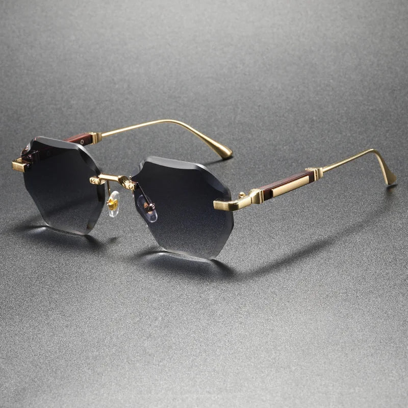 Zonnebril Dorian Rimless