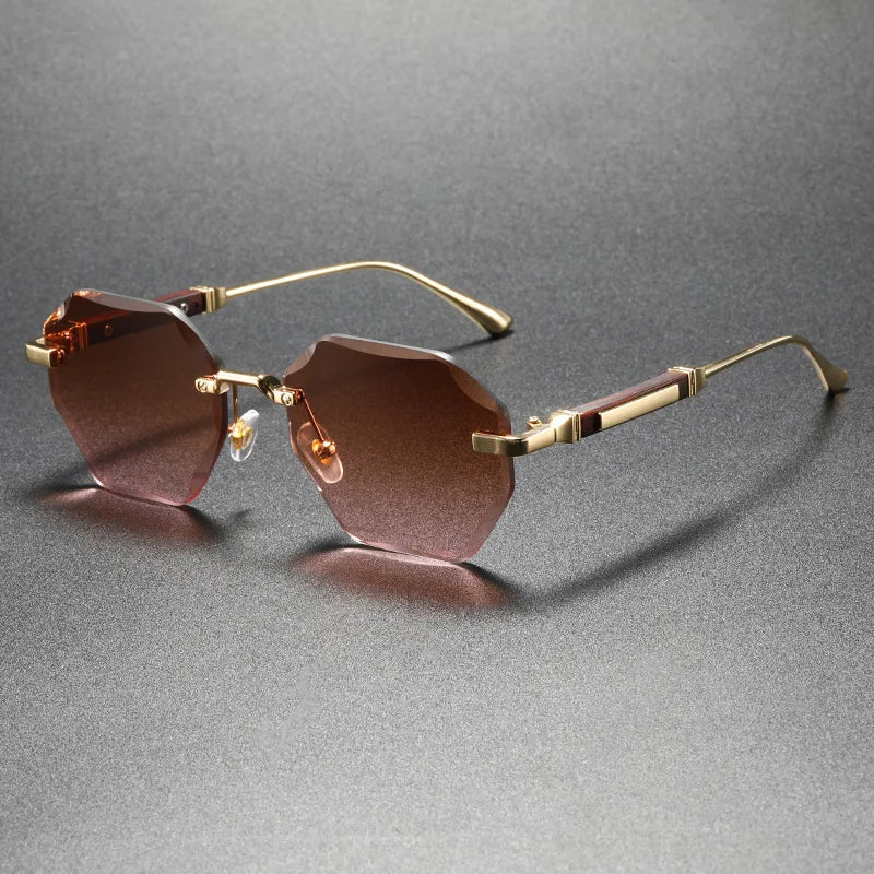 Zonnebril Dorian Rimless