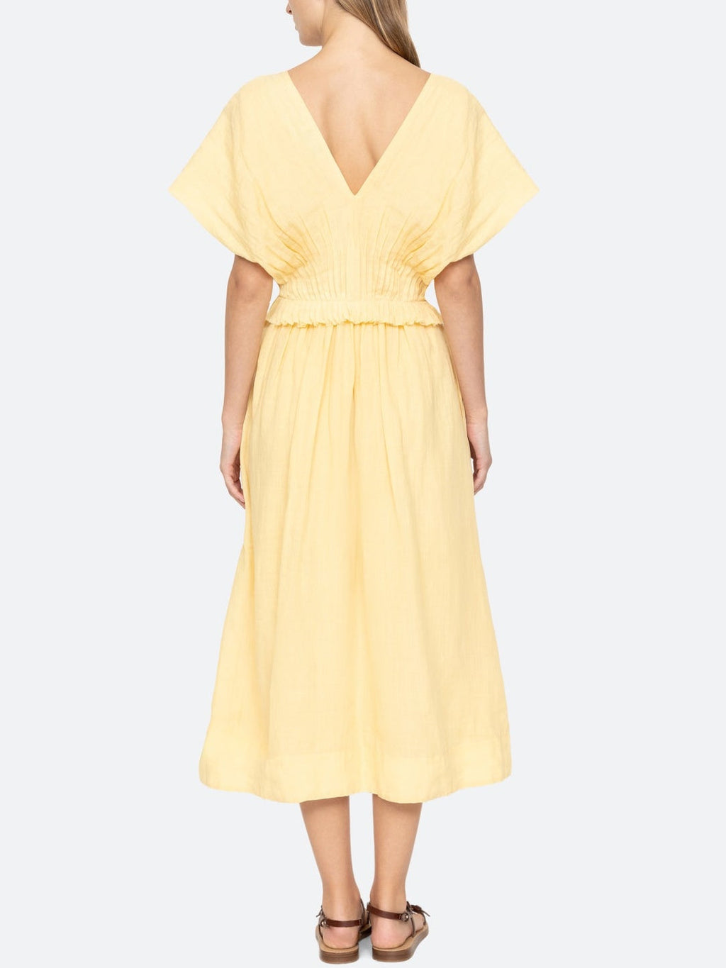 Oversized midi-jurk