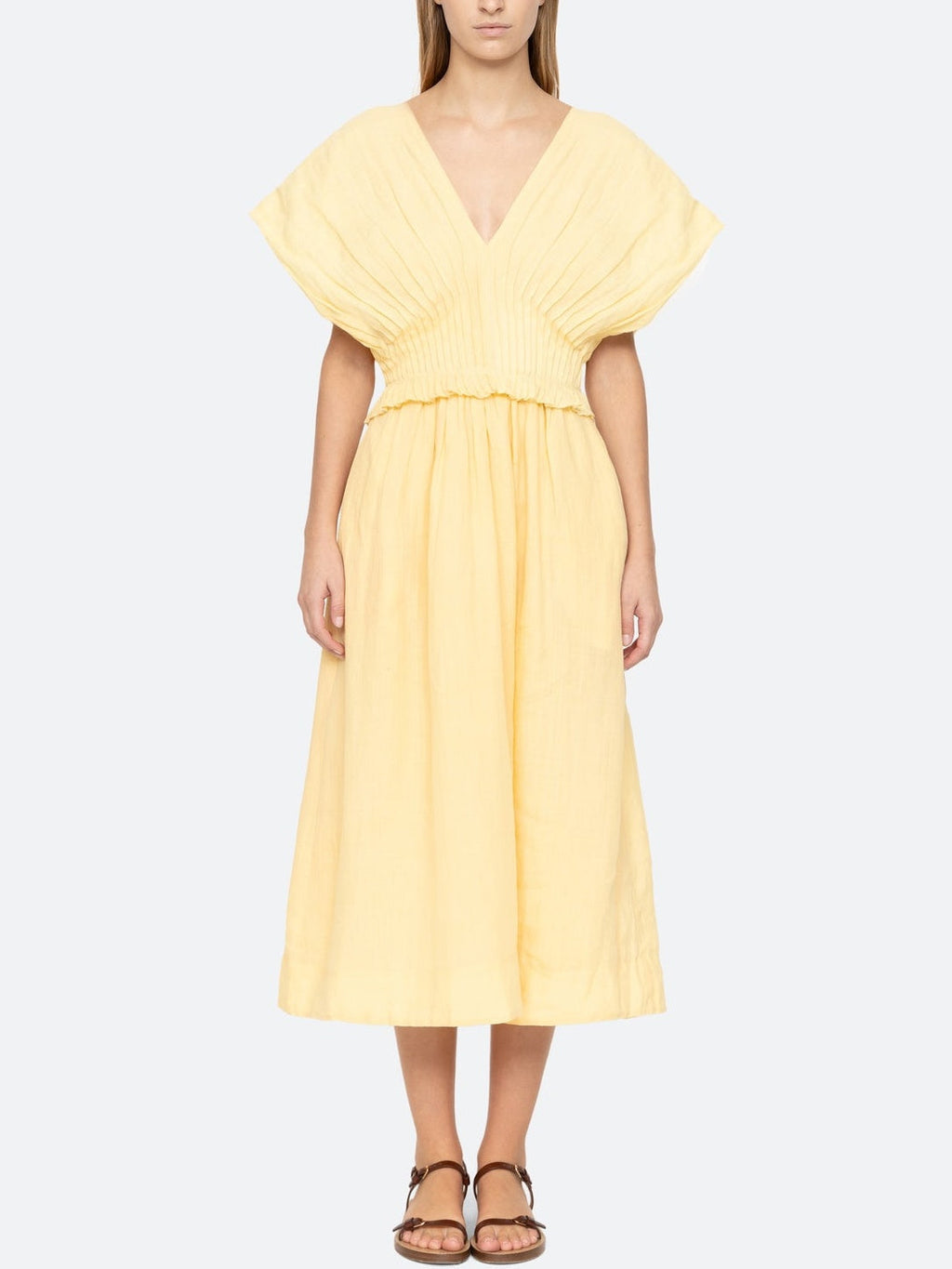 Oversized midi-jurk