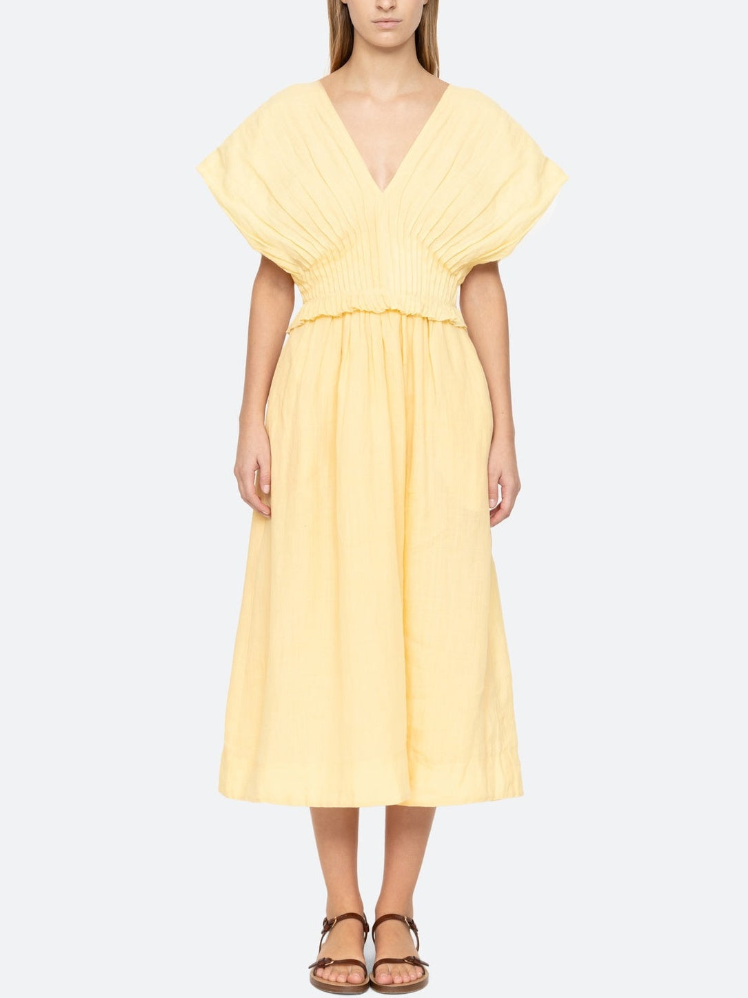 Oversized midi-jurk