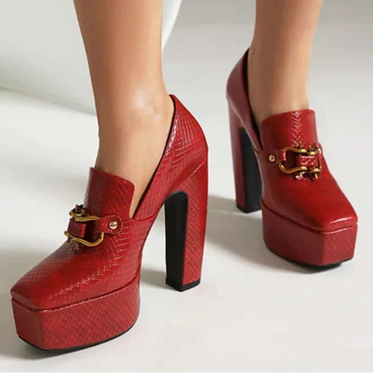 Plateauschoenen met hak Alessia