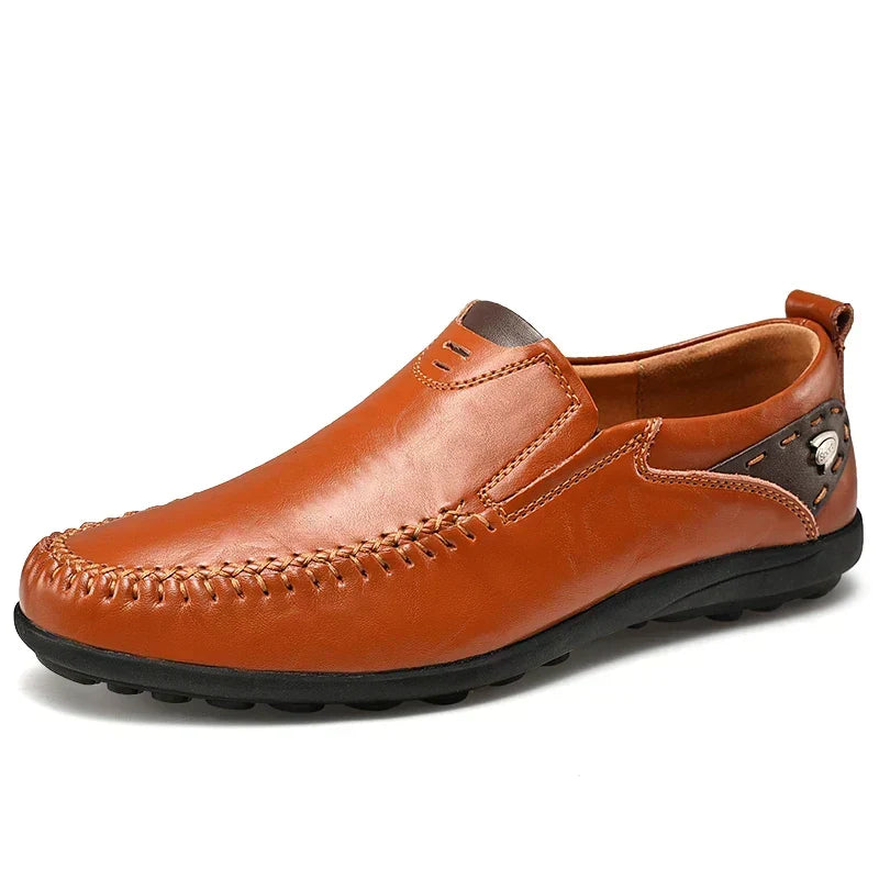Leren loafers Langley