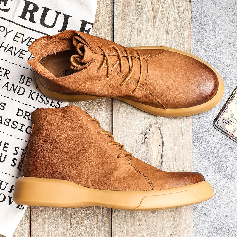 Leren schoenen Kingsley