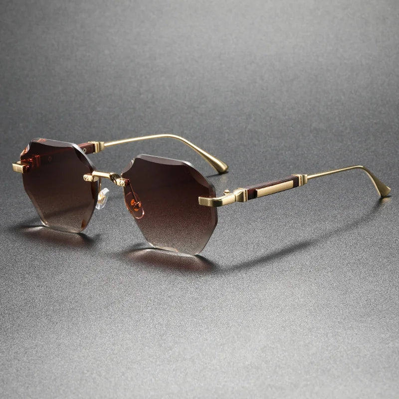 Zonnebril Dorian Rimless