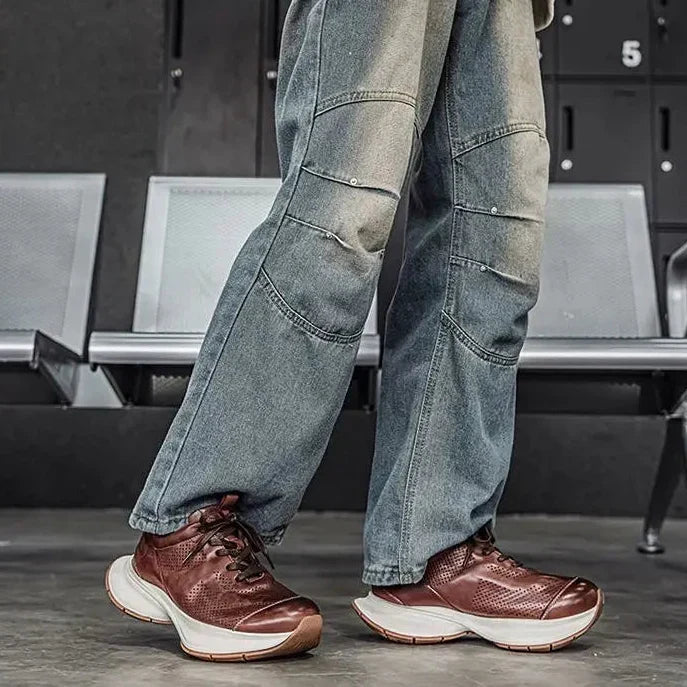 Leren sneakers Alverton