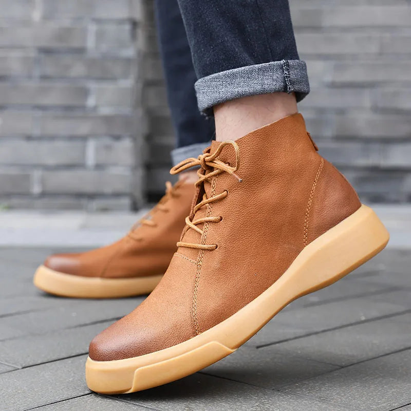 Leren schoenen Kingsley