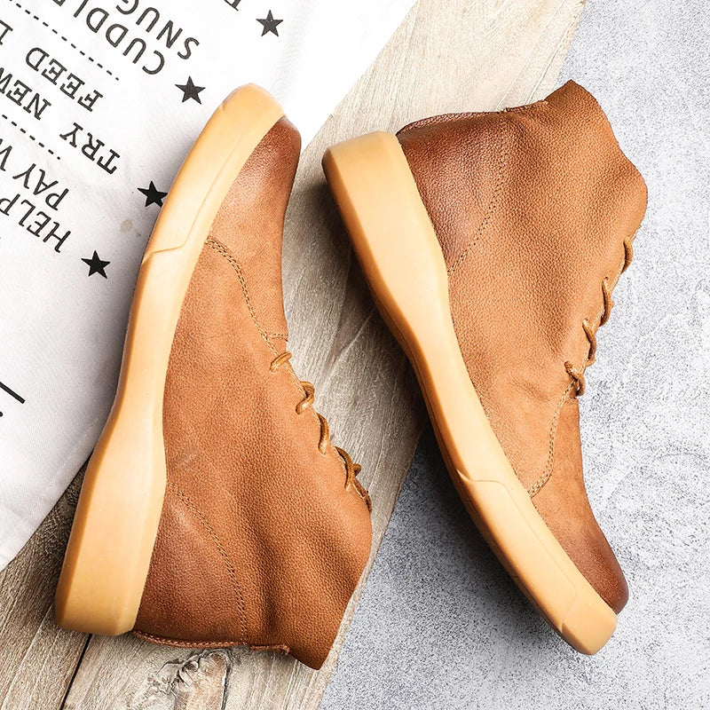 Leren schoenen Kingsley