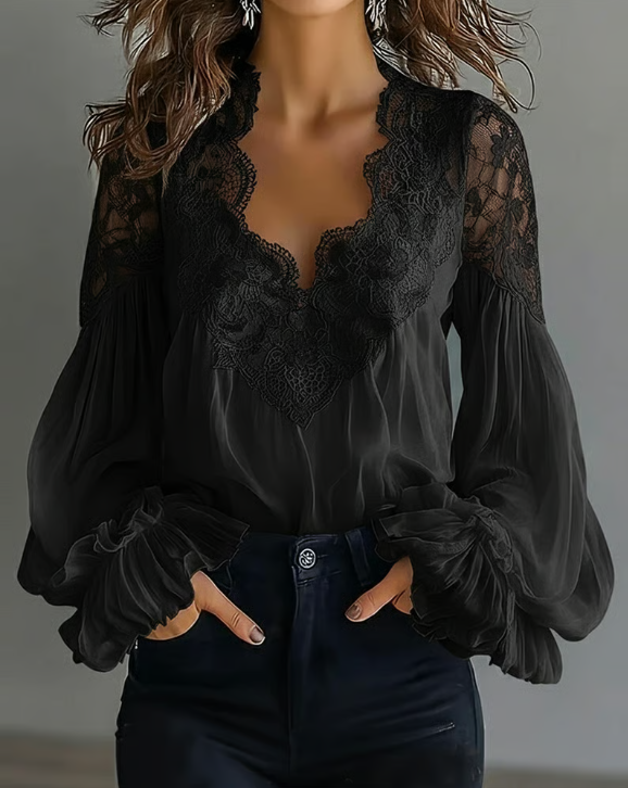 Blouse met bloemenprint Quinn