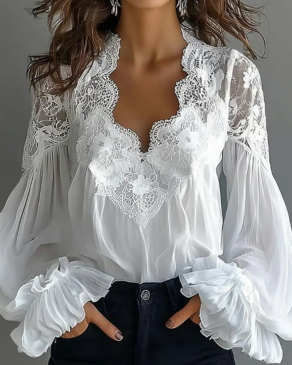 Blouse met bloemenprint Quinn