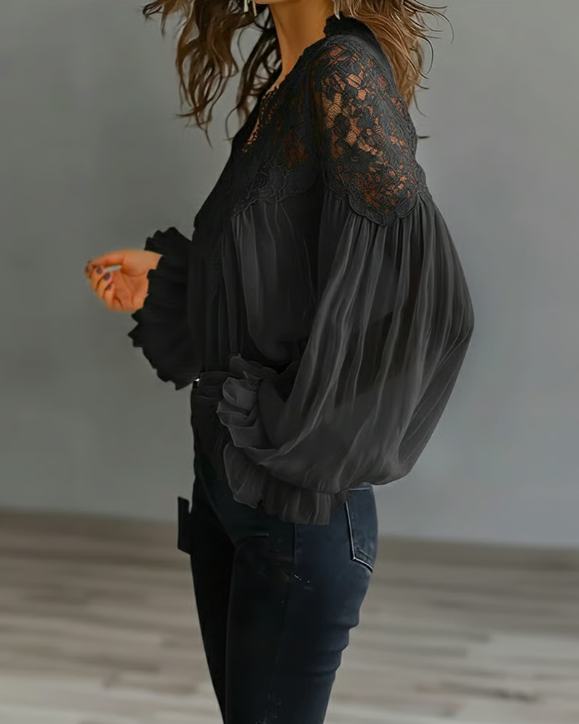 Blouse met bloemenprint Quinn