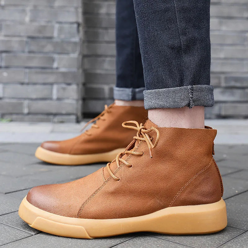 Leren schoenen Kingsley