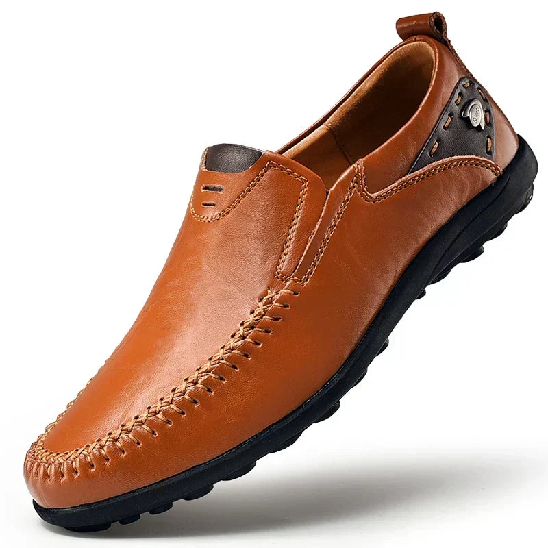 Leren loafers Langley