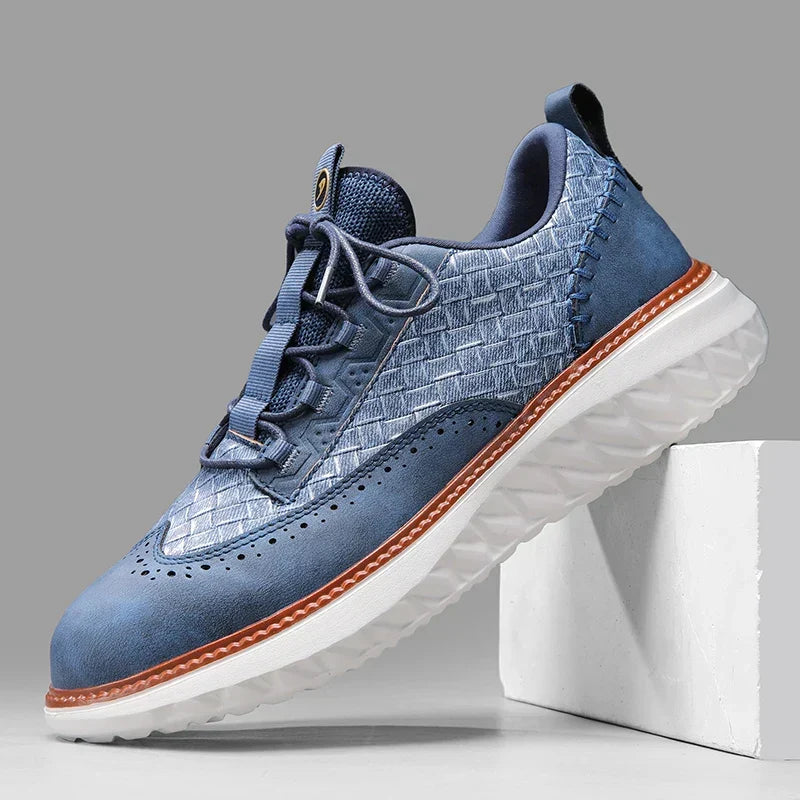Leren sneakers Drake Burnished