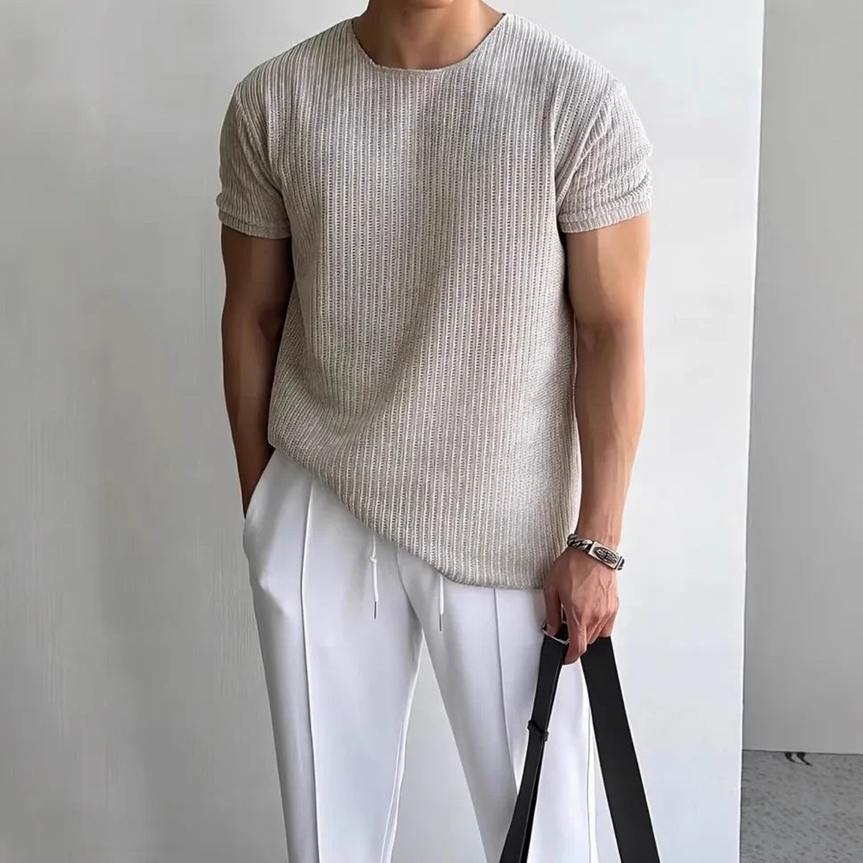 Gebreid T-shirt Calo