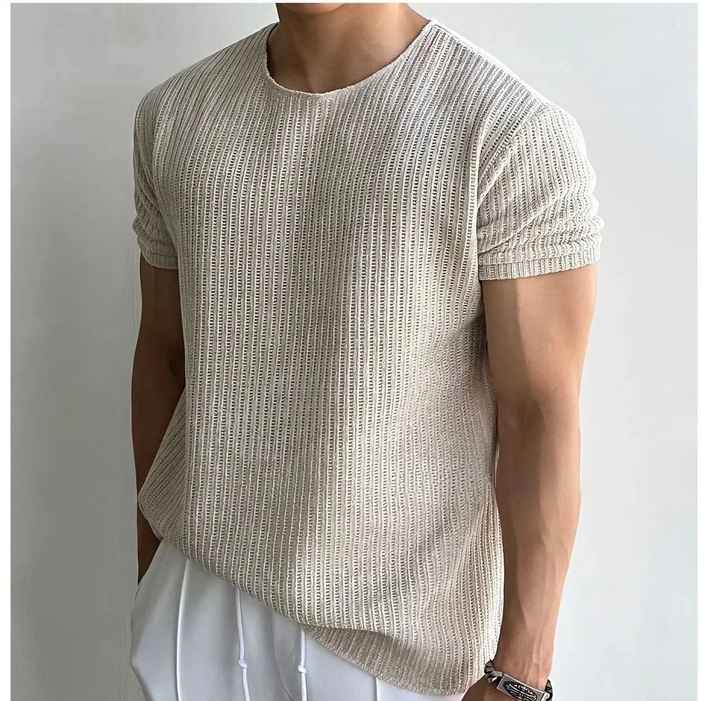 Gebreid T-shirt Calo