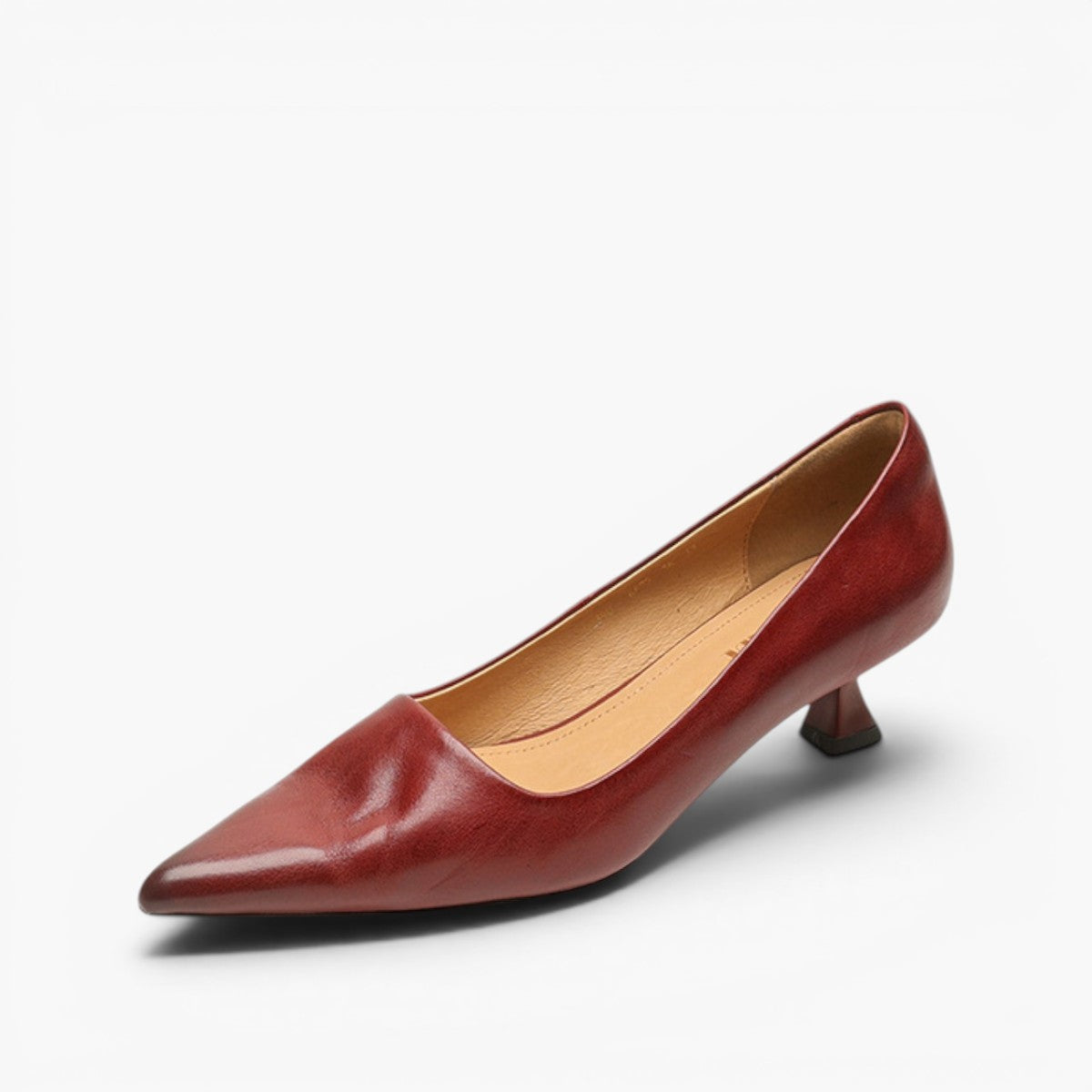 Leren schoenen met hak Noah Sculpted