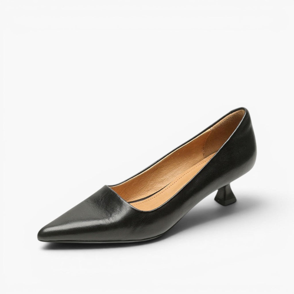 Leren schoenen met hak Noah Sculpted