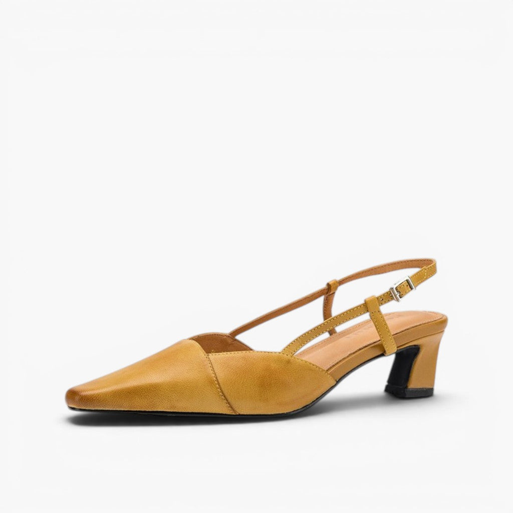 Leren schoenen met hak Dante