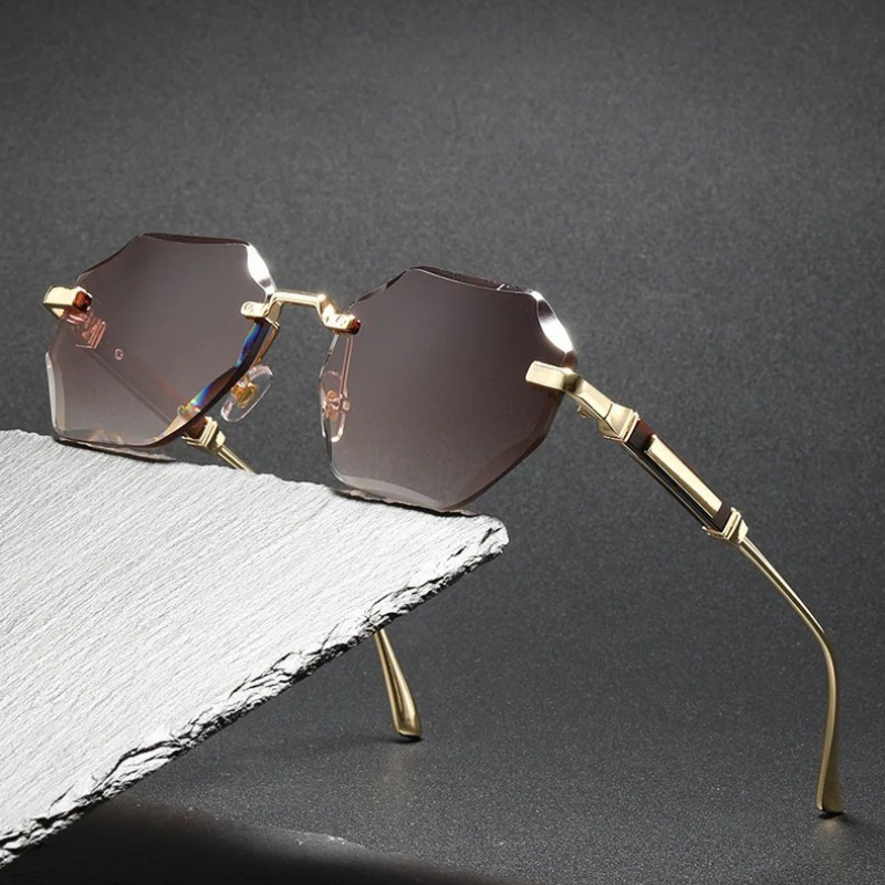 Zonnebril Marlowe Rimless