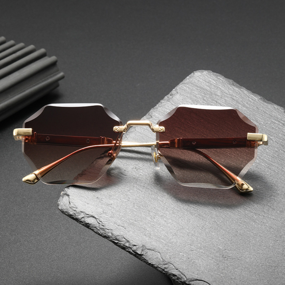 Zonnebril Dorian Rimless